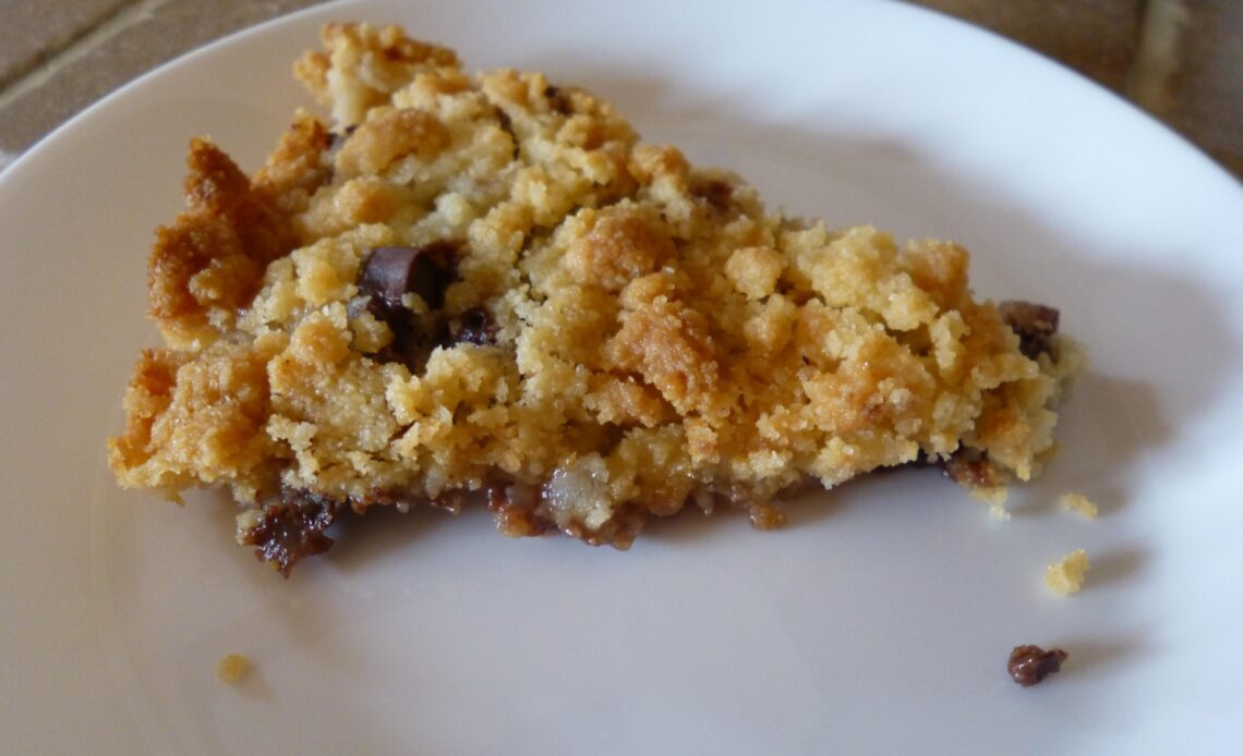 découvrez notre recette gourmande de crumble aux poires, chocolat et noix : un dessert facile à préparer, croustillant et fondant à la fois, parfait pour régaler petits et grands.