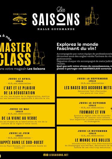 découvrez nos masterclasses de gastronomie : apprenez les techniques des chefs, explorez des recettes d’exception et perfectionnez votre savoir-faire culinaire lors de cours interactifs animés par des experts.