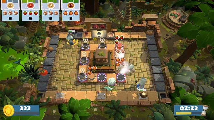 découvrez overcooked asiatique, un jeu de cuisine chaotique où vous préparez des plats asiatiques savoureux en équipe ! affrontez des défis culinaires uniques et coopérez pour devenir le meilleur chef.